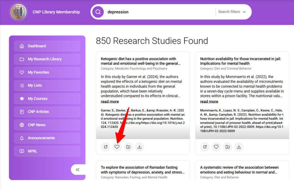 %learn about nutrition mental health %The Center for Nutritional Psychology