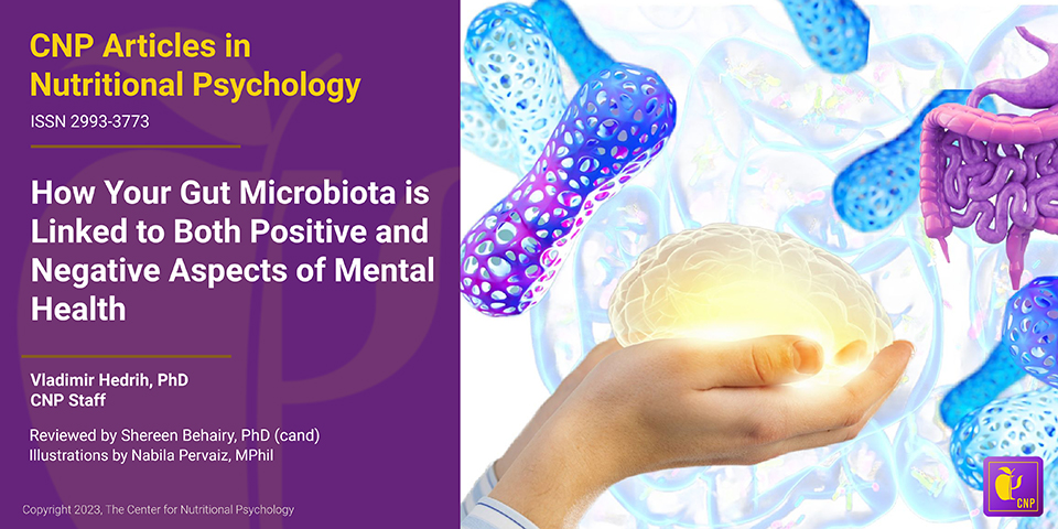 How Your Gut Microbiota is Linked to Both Positive and Negative Aspects of Mental Health