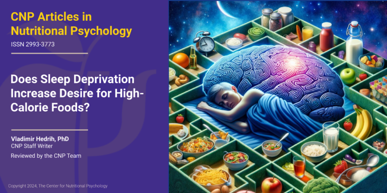 does sleep deprivation increase desire for high-calorie foods