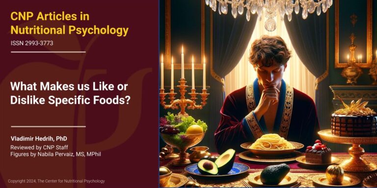 what makes us like or dislike specific foods