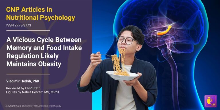 Memory and Food Intake Regulation Maintains Obesity