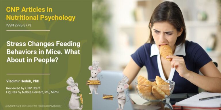 Stress Changes Feeding Behavior in Mice. What About People?