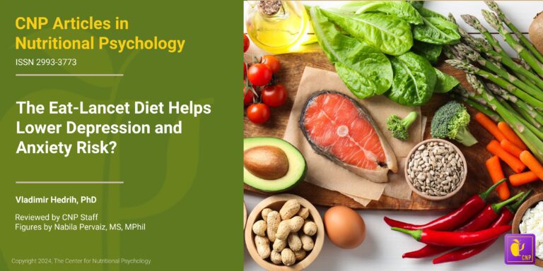 The EAT-Lancet Diet Helps Lower Depression and Anxiety Risk?