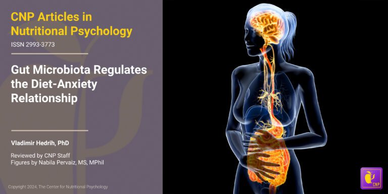 Gut Microbiota Regulates the Diet-Anxiety Relationship