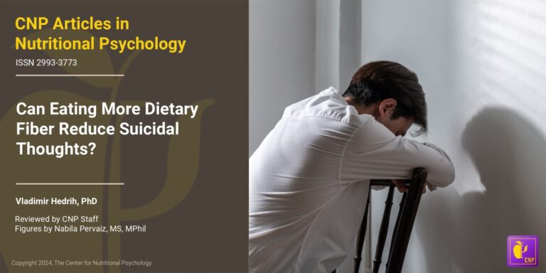Can Eating More Dietary Fiber Reduce Suicidal Thoughts?