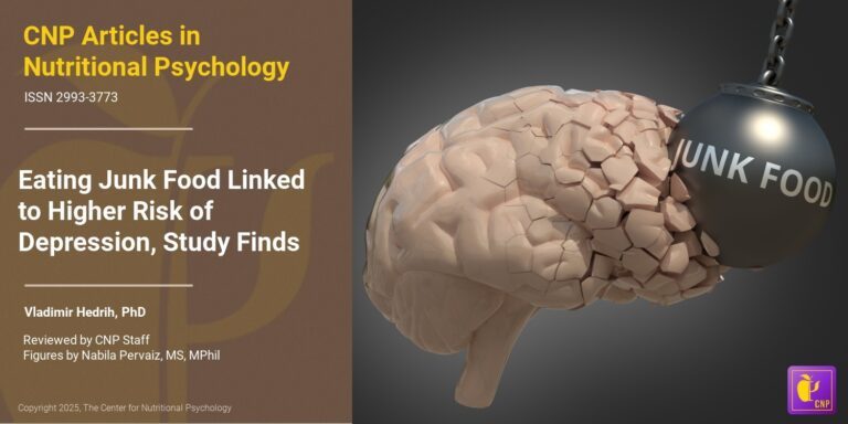 Eating Junk Food Linked to Higher Risk of Depression, Study Finds