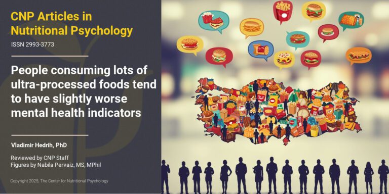People Consuming Lots of Ultra-Processed Foods Tend to Have Slightly Worse Mental Health Indicators