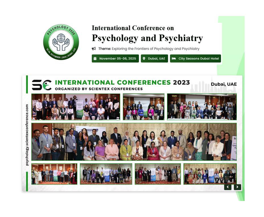 International Conference  Psychology  Psychiatry