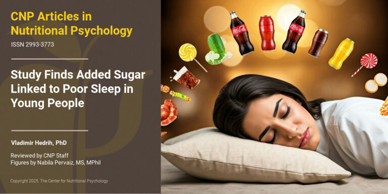 Study Finds Added Sugar Linked to Poor Sleep in Young People