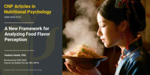 A New Framework for Analyzing Food Flavor Perception