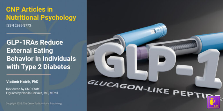 GLP-1RAs Reduce External Eating Behavior in Individuals with Type 2 Diabetes