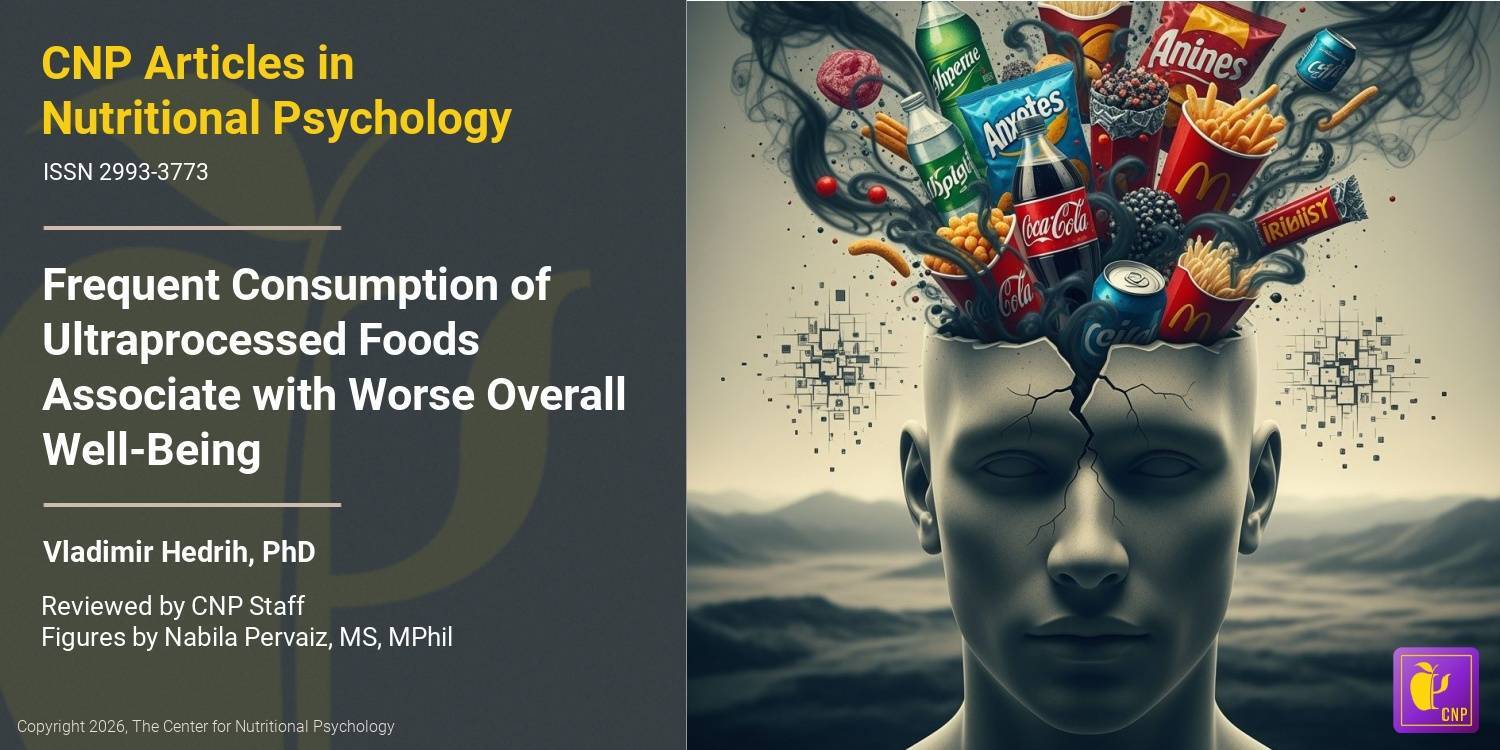 Frequent Consumption of Ultra-Processed Foods is Associated with Worse Overall Well-Being